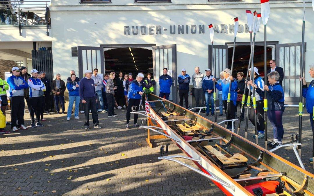 Abrudern bei Arkona 2021