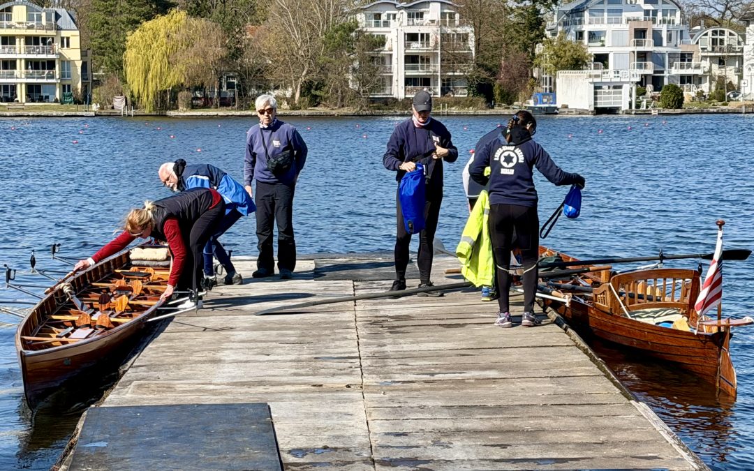 Berliner Anrudern 2026 mit Arkona in Grünau